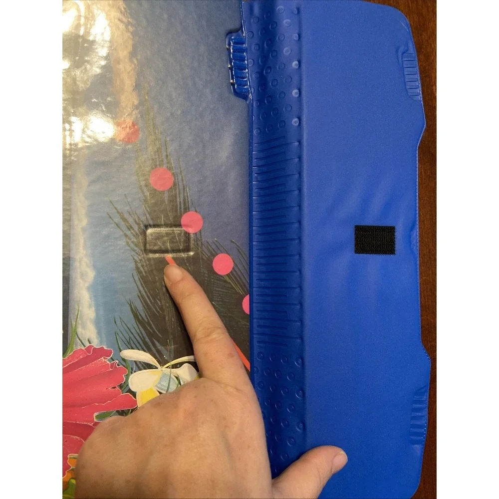Trapper Keeper vintage 2 1991 & 1989 Panda Tropical  4 Folders 2 Pads Paper